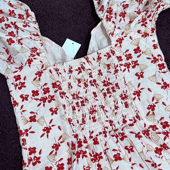 NWT Urban Outfitters Pink Floral Dress - Picture 10 of 10